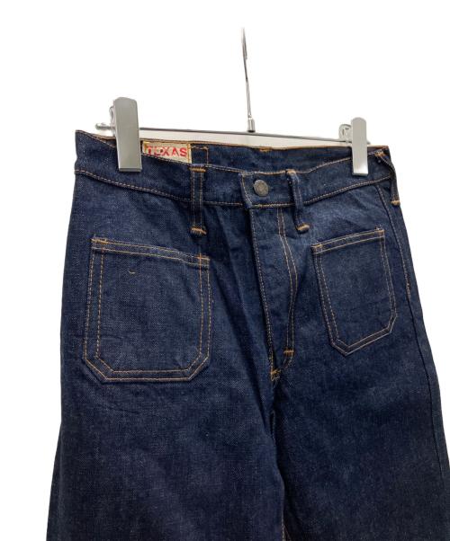 TEXAS（テキサス）TEXAS (テキサス) フレアデニム インディゴ サイズ:SIZE W29×L32 未使用品の古着・服飾アイテム