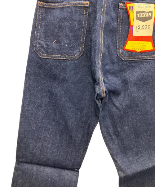 TEXAS（テキサス）TEXAS (テキサス) フレアデニム インディゴ サイズ:SIZE W29×L32 未使用品の古着・服飾アイテム