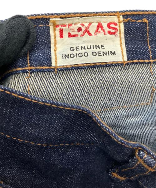 TEXAS（テキサス）TEXAS (テキサス) フレアデニム インディゴ サイズ:SIZE W29×L32 未使用品の古着・服飾アイテム