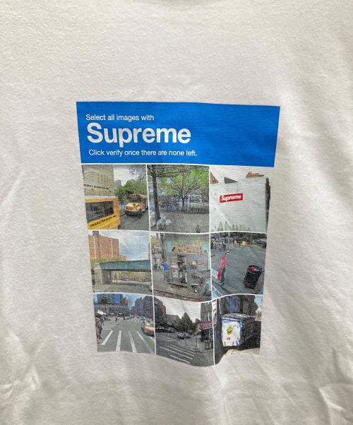 SUPREME（シュプリーム）SUPREME (シュプリーム) Tシャツ ホワイト サイズ:SIZE Lの古着・服飾アイテム