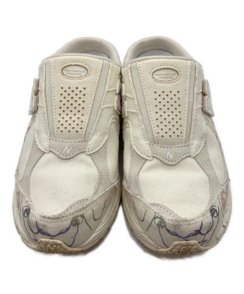 NEW BALANCE（ニューバランス）NEW BALANCE (ニューバランス) BRYANT GILES (ブライアント・ジャイルズ) M2002RM1 アイボリー サイズ:25.5の古着・服飾アイテム