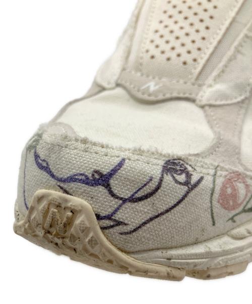 NEW BALANCE（ニューバランス）NEW BALANCE (ニューバランス) BRYANT GILES (ブライアント・ジャイルズ) M2002RM1 アイボリー サイズ:25.5の古着・服飾アイテム