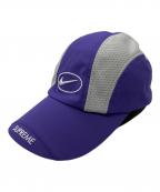 NIKE×SUPREMEナイキ×シュプリーム）の古着「キャップ」｜パープル×グレー