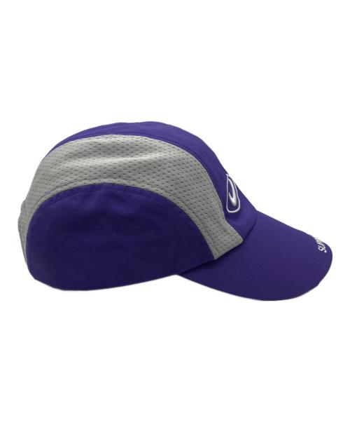 NIKE（ナイキ）NIKE (ナイキ) Supreme (シュプリーム) キャップ パープル×グレーの古着・服飾アイテム