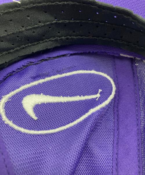 NIKE（ナイキ）NIKE (ナイキ) Supreme (シュプリーム) キャップ パープル×グレーの古着・服飾アイテム