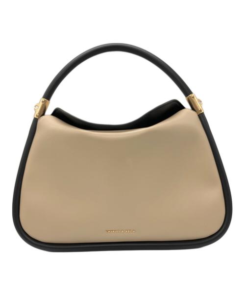 CHARLES & KEITH（チャールズアンドキース）CHARLES & KEITH (チャールズアンドキース) スローチーホーボーバッグ ベージュの古着・服飾アイテム