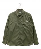 THE NORTH FACEザ ノース フェイス）の古着「長袖シャツ」｜カーキ