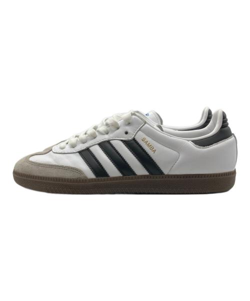 adidas（アディダス）adidas (アディダス) ローカットスニーカー ブラック×ホワイト サイズ:26.5cmの古着・服飾アイテム