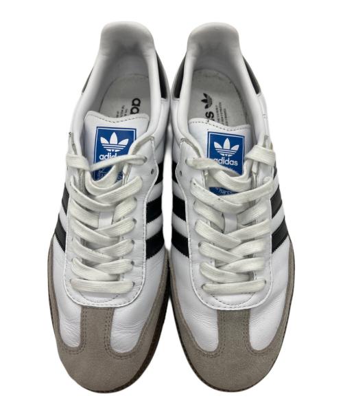 adidas（アディダス）adidas (アディダス) ローカットスニーカー ブラック×ホワイト サイズ:26.5cmの古着・服飾アイテム