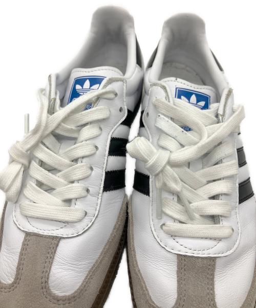adidas（アディダス）adidas (アディダス) ローカットスニーカー ブラック×ホワイト サイズ:26.5cmの古着・服飾アイテム