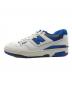 NEW BALANCE (ニューバランス) ローカットスニーカー ブルー×ホワイト サイズ:27.5：7000円