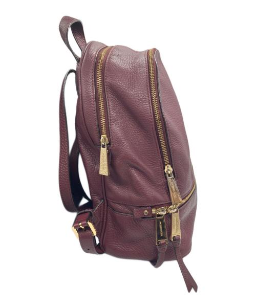 MICHAEL KORS（マイケルコース）MICHAEL KORS (マイケルコース) リュック レッドの古着・服飾アイテム