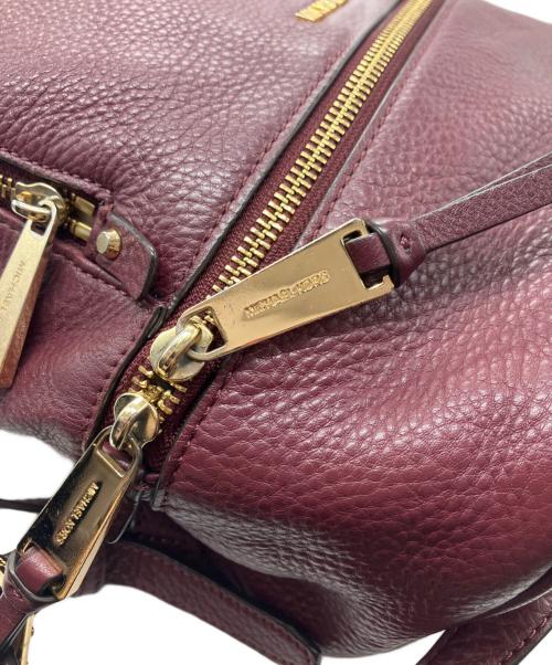 MICHAEL KORS（マイケルコース）MICHAEL KORS (マイケルコース) リュック レッドの古着・服飾アイテム