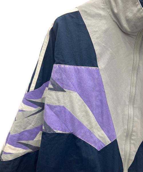 adidas（アディダス）adidas (アディダス) スポーツジャケット ネイビー×パープル サイズ:-の古着・服飾アイテム