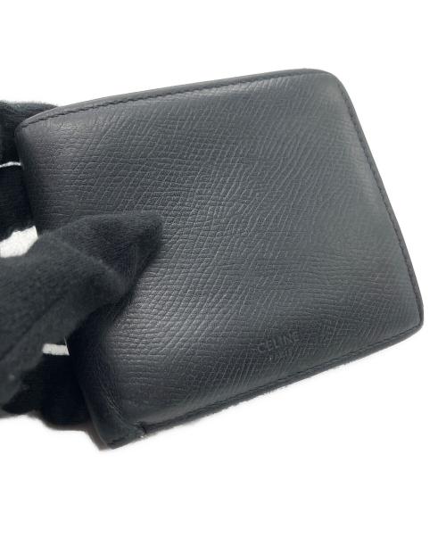 CELINE（セリーヌ）CELINE (セリーヌ) 2つ折り財布 ブラックの古着・服飾アイテム
