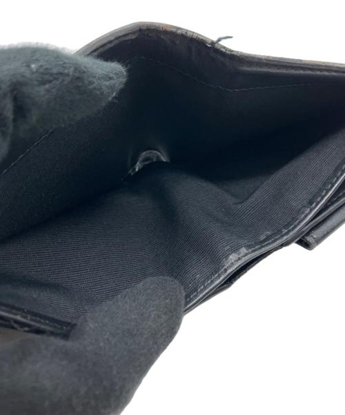 CELINE（セリーヌ）CELINE (セリーヌ) 2つ折り財布 ブラックの古着・服飾アイテム