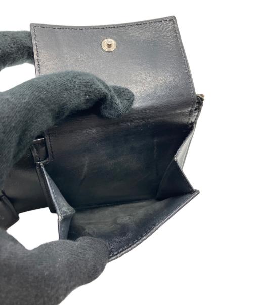 CELINE（セリーヌ）CELINE (セリーヌ) 2つ折り財布 ブラックの古着・服飾アイテム