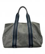 BOTTEGA VENETAボッテガベネタ）の古着「ボストンバッグ」｜グレー×ブラック