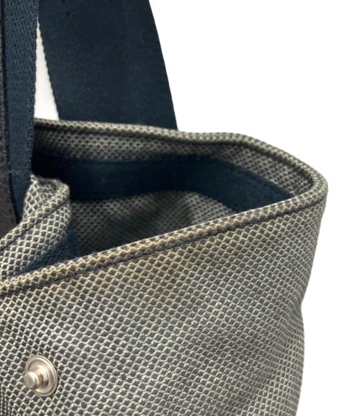 BOTTEGA VENETA（ボッテガベネタ）BOTTEGA VENETA (ボッテガベネタ) ボストンバッグ グレー×ブラックの古着・服飾アイテム