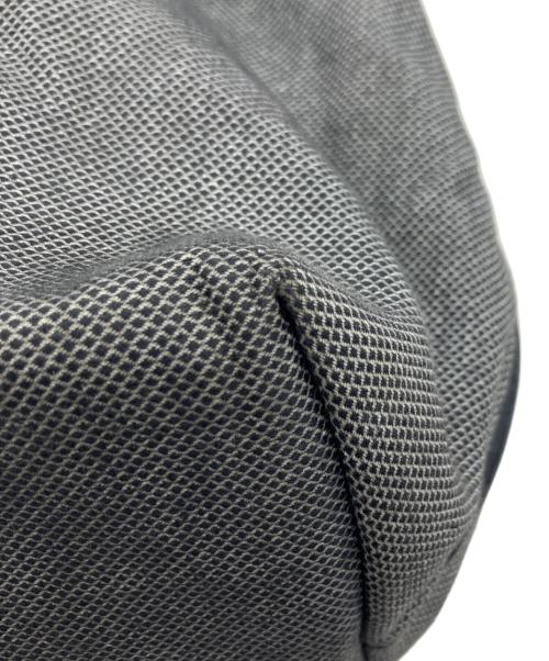 BOTTEGA VENETA（ボッテガベネタ）BOTTEGA VENETA (ボッテガベネタ) ボストンバッグ グレー×ブラックの古着・服飾アイテム