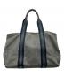 BOTTEGA VENETA（ボッテガベネタ）の古着「ボストンバッグ」｜グレー×ブラック