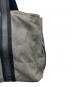 BOTTEGA VENETA (ボッテガベネタ) ボストンバッグ グレー×ブラック：18000円