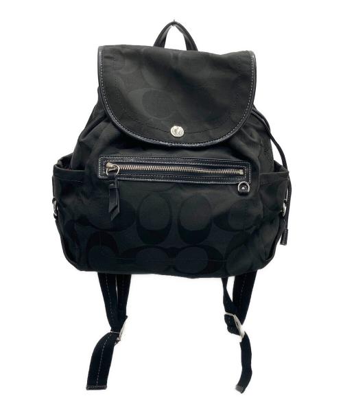 COACH（コーチ）COACH (コーチ) リュック ブラックの古着・服飾アイテム