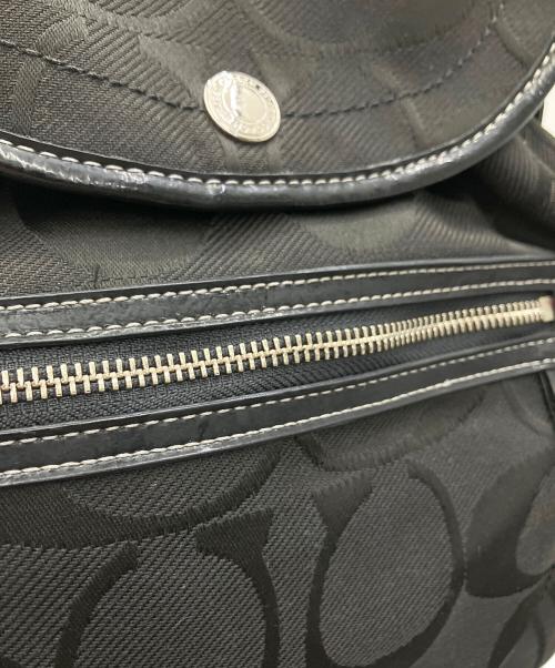 COACH（コーチ）COACH (コーチ) リュック ブラックの古着・服飾アイテム