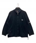 adidas Originalsアディダスオリジナル）の古着「フリースジャケット」｜ブラック