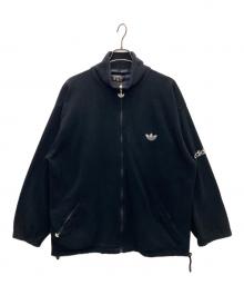 adidas Originals（アディダスオリジナル）の古着「フリースジャケット」｜ブラック