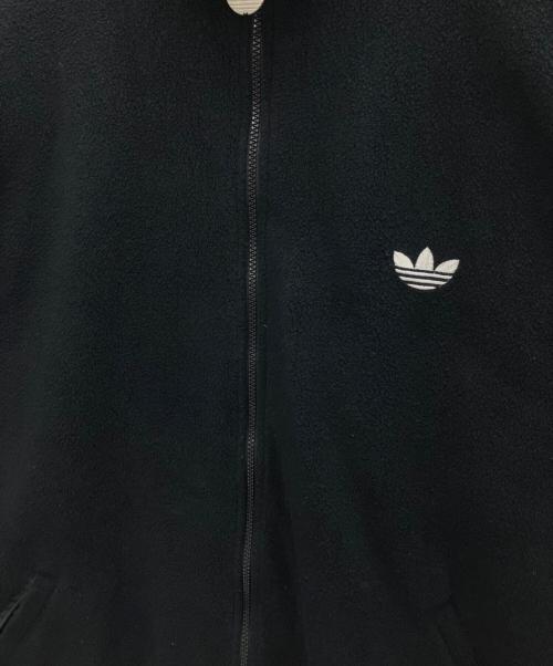 adidas Originals（アディダスオリジナル）adidas originals (アディダスオリジナル) フリースジャケット ブラック サイズ:L~XLの古着・服飾アイテム