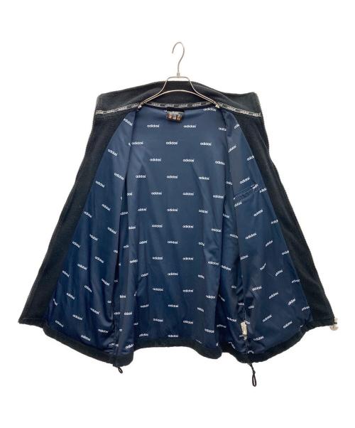 adidas Originals（アディダスオリジナル）adidas originals (アディダスオリジナル) フリースジャケット ブラック サイズ:L~XLの古着・服飾アイテム