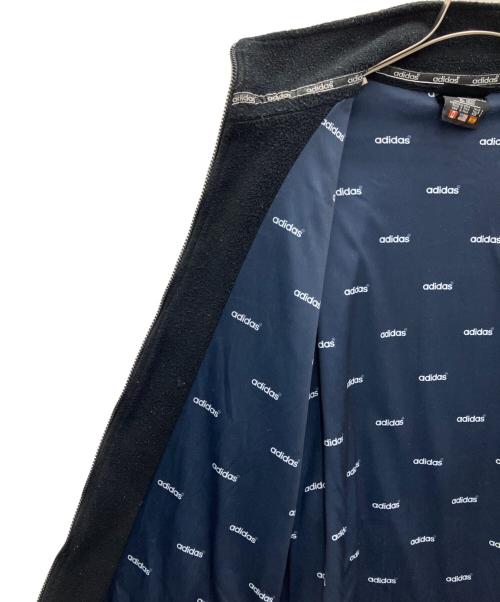 adidas Originals（アディダスオリジナル）adidas originals (アディダスオリジナル) フリースジャケット ブラック サイズ:L~XLの古着・服飾アイテム