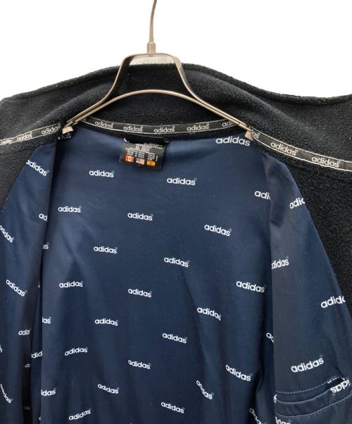 adidas Originals（アディダスオリジナル）adidas originals (アディダスオリジナル) フリースジャケット ブラック サイズ:L~XLの古着・服飾アイテム