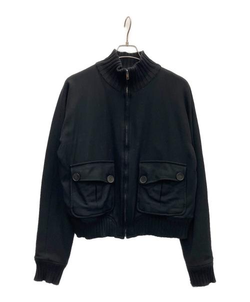 GUCCI（グッチ）GUCCI (グッチ) ウールバーボンジャケット ブラック サイズ:SIZE48の古着・服飾アイテム