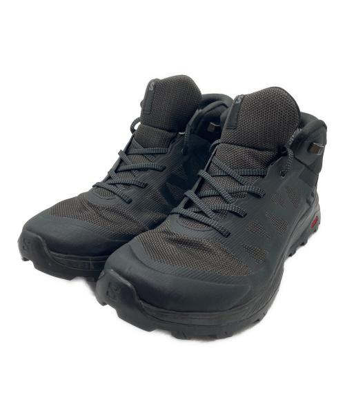 SALOMON（サロモン）SALOMON (サロモン) ハイカットスニーカー ブラック サイズ:27.5の古着・服飾アイテム