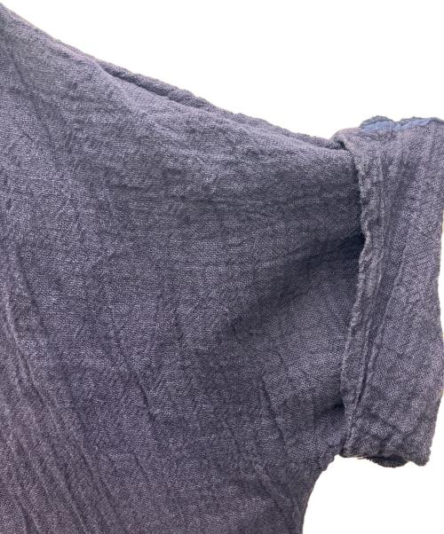 mizuiro-ind（ミズイロインド）mizuiro-ind (ミズイロインド) 半袖ワンピース ネイビー サイズ:SIZEFREEの古着・服飾アイテム