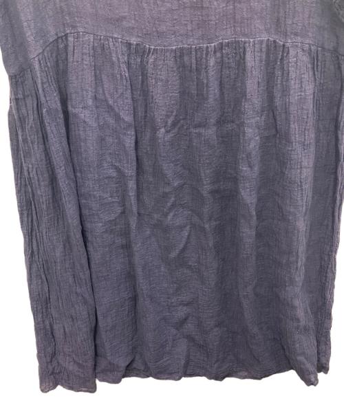 mizuiro-ind（ミズイロインド）mizuiro-ind (ミズイロインド) 半袖ワンピース ネイビー サイズ:SIZEFREEの古着・服飾アイテム
