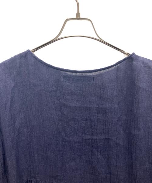 mizuiro-ind（ミズイロインド）mizuiro-ind (ミズイロインド) 半袖ワンピース ネイビー サイズ:SIZEFREEの古着・服飾アイテム
