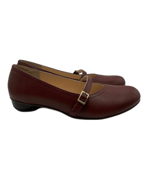 NAGATASHOES（ナガタシューズ）NAGATASHOES (ナガタシューズ) ストラップシューズ ボルドー サイズ:25の古着・服飾アイテム