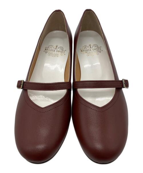NAGATASHOES（ナガタシューズ）NAGATASHOES (ナガタシューズ) ストラップシューズ ボルドー サイズ:25の古着・服飾アイテム