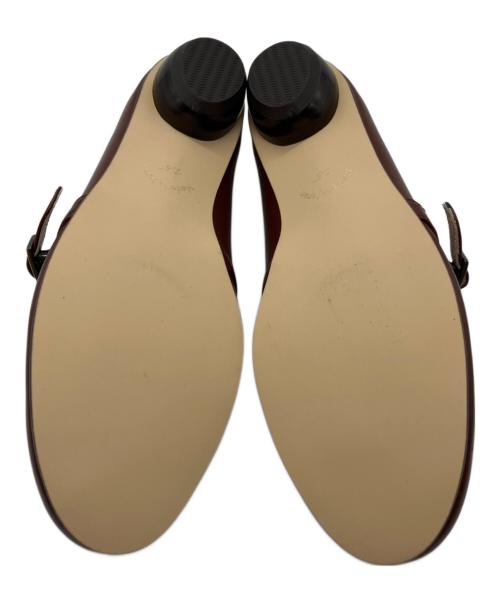 NAGATASHOES（ナガタシューズ）NAGATASHOES (ナガタシューズ) ストラップシューズ ボルドー サイズ:25の古着・服飾アイテム