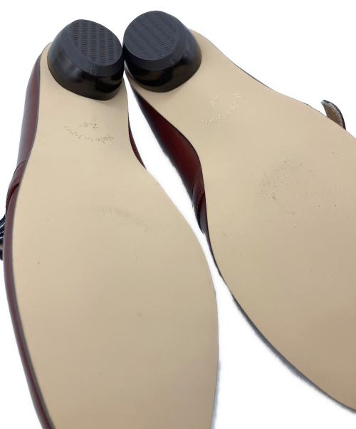 NAGATASHOES（ナガタシューズ）NAGATASHOES (ナガタシューズ) ストラップシューズ ボルドー サイズ:25の古着・服飾アイテム