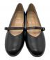 中古・古着 NAGATA SHOES (ナガタ シューズ) ストラップシューズ ブラック サイズ:25cm：4500円
