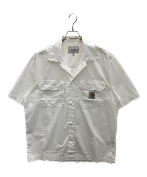 CarHartt（カーハート）CarHartt (カーハート) 半袖シャツ ホワイト サイズ:Mの古着・服飾アイテム