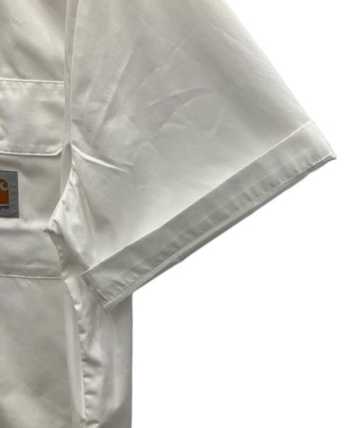 CarHartt（カーハート）CarHartt (カーハート) 半袖シャツ ホワイト サイズ:Mの古着・服飾アイテム