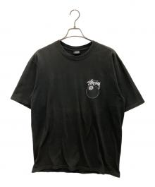 stussy（ステューシー）の古着「半袖カットソー」｜ブラック
