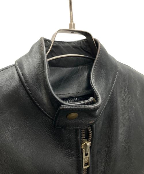 VANSON（バンソン）VANSON (バンソン) シングルライダースジャケット ブラック サイズ:SIZE36の古着・服飾アイテム