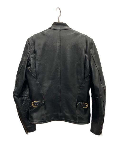 VANSON（バンソン）VANSON (バンソン) シングルライダースジャケット ブラック サイズ:SIZE36の古着・服飾アイテム