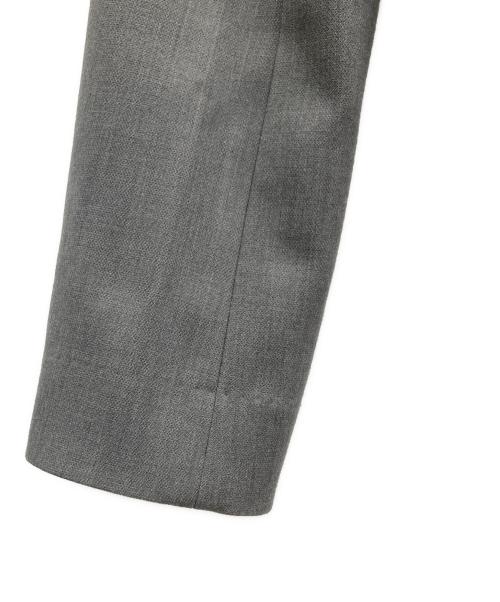 SOEJU（ソージュ）SOEJU (ソージュ) ノーカラージャケット グレー サイズ:Mの古着・服飾アイテム